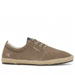 Zapatos sport Pepe Jeans tourist west marrones estilo espardeña para hombre