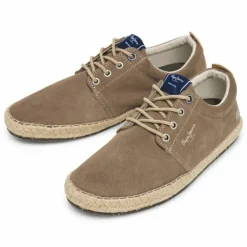 Zapatos sport Pepe Jeans tourist west marrones estilo espardeña para hombre