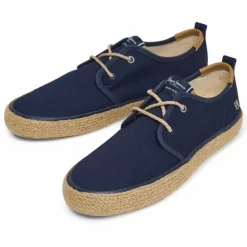 Zapatos sport Pepe Jeans port tourist azules estilo alpargata