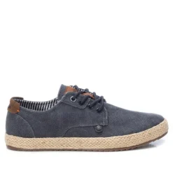 Zapatos sport Refresh azules con acabado desgastado y suela de yute