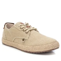 Zapatos sport Refresh beige con acabado desgastado y suela de yute