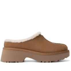 Zuecos UGG New Heights Cozy color chestnut